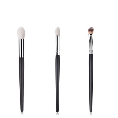 Custom Logo Soft Bristle Fluffy Eyeshadow Brush Single Private Label Makeup Brush Firm Angular Bristles Eye Shadow Brushes